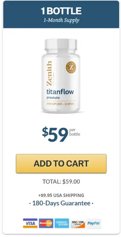 TitanFlow 1 bottle price